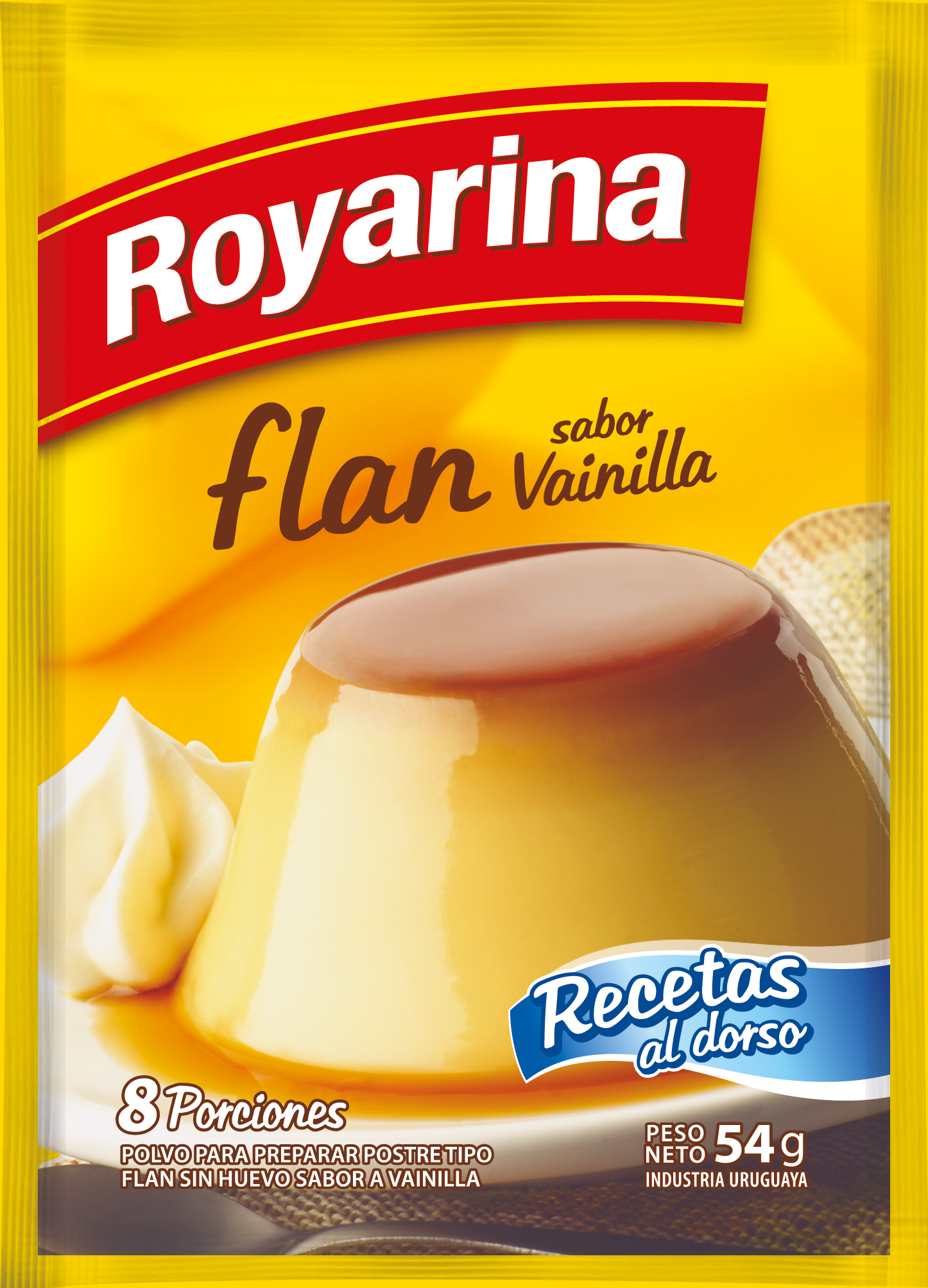 Flan Doble Vainilla x8 - Nerilan Uruguay